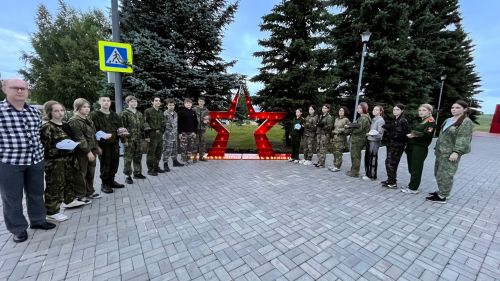 Помним каждого: в Камских Полянах зажгли «Свечу памяти»