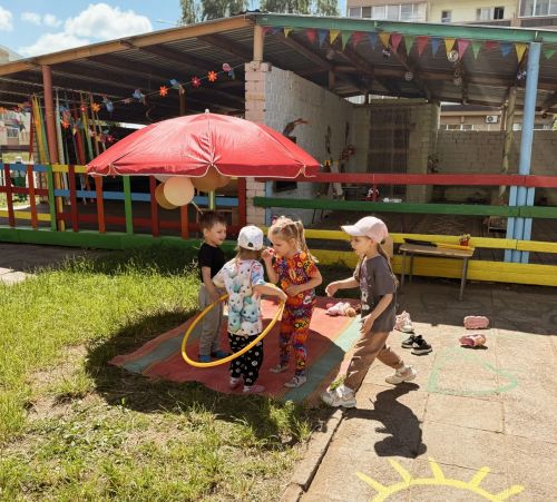 В детском саду «Айгуль» Камских Полян успешно завершен первый этап приемки участков