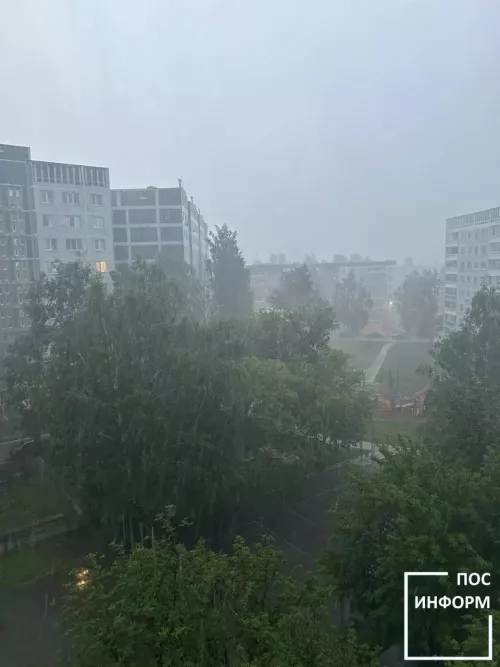 Холодный фронт идет на Татарстан: дожди, ветер и +5°C ночью