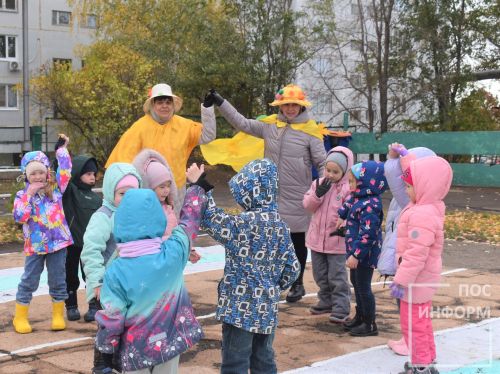 Праздник золотой осени в детском саду «Огонёк»