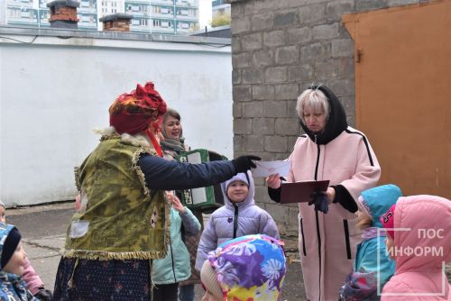 Праздник золотой осени в детском саду «Огонёк»