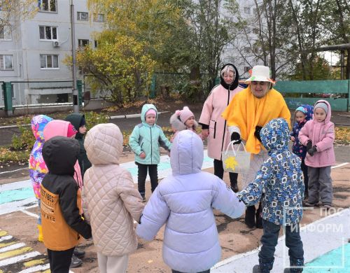 Праздник золотой осени в детском саду «Огонёк»