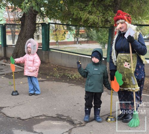 Праздник золотой осени в детском саду «Огонёк»