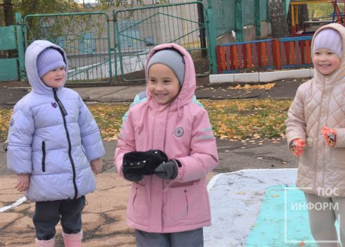 Праздник золотой осени в детском саду «Огонёк»