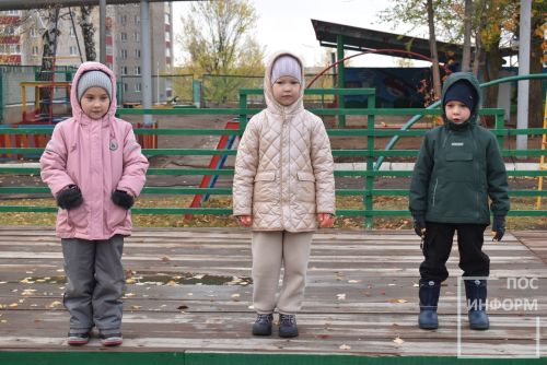 Праздник золотой осени в детском саду «Огонёк»