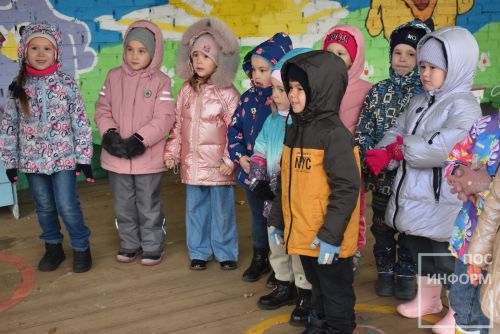 Праздник золотой осени в детском саду «Огонёк»