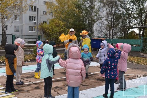Праздник золотой осени в детском саду «Огонёк»
