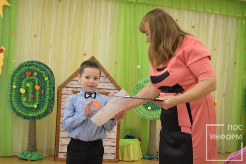 Осенний утренник в детском саду «Огонек»