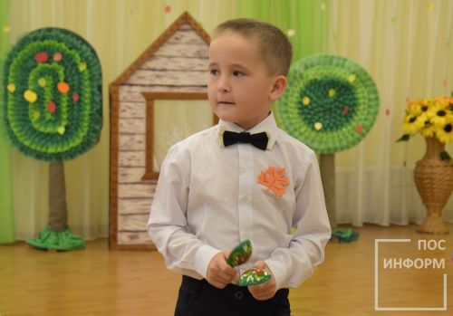 Осенний утренник в детском саду «Огонек»
