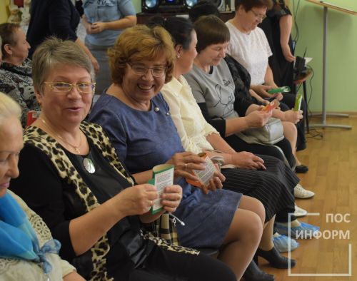 Праздник молодых душою в детском саду «Огонёк»