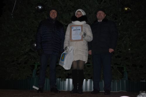 Торжественное открытие главной ёлки в Камских Полянах
