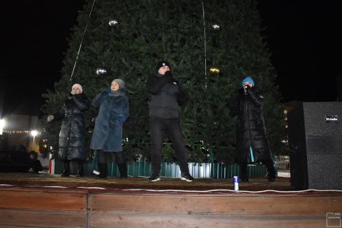 Торжественное открытие главной ёлки в Камских Полянах