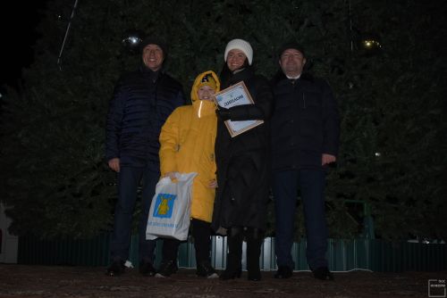 Торжественное открытие главной ёлки в Камских Полянах