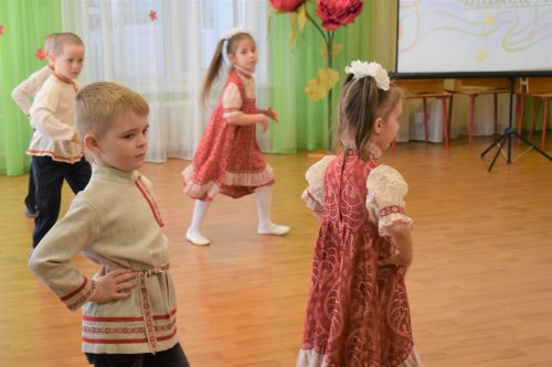 Музыкальная карусель в детском саду «Огонёк»