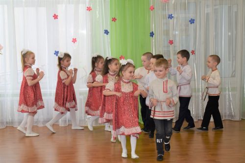 Музыкальная карусель в детском саду «Огонёк»