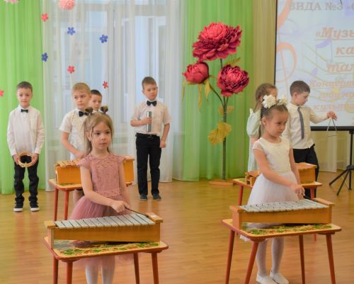 Музыкальная карусель в детском саду «Огонёк»