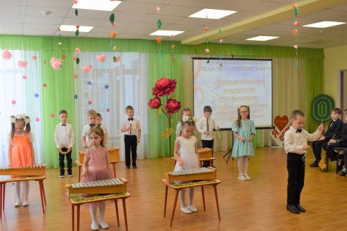 Музыкальная карусель в детском саду «Огонёк»
