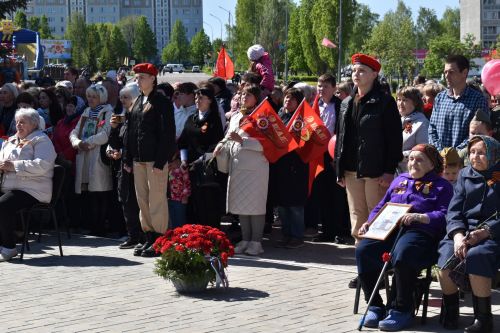Митинг, посвященный 78 годовщине Победы