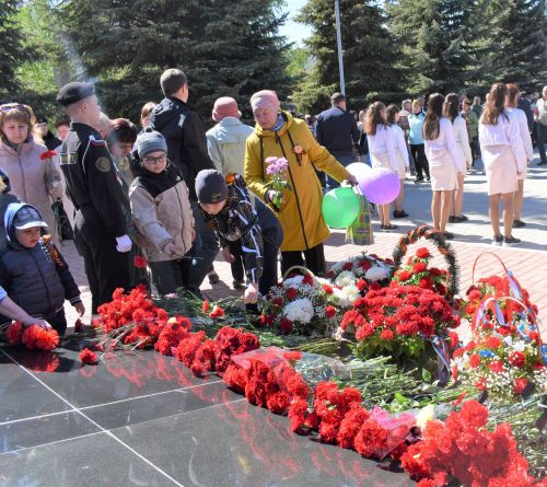 Митинг, посвященный 78 годовщине Победы