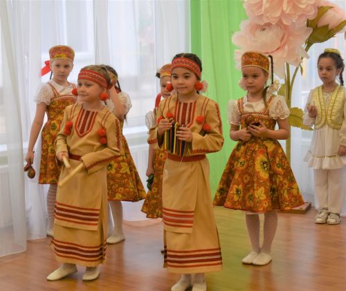 Праздник ко дню рождения татарского поэта в детском саду «Огонёк»