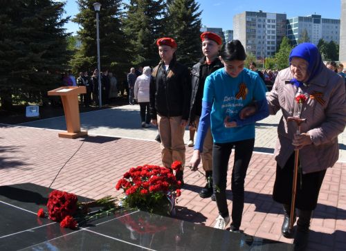Митинг, посвященный 78 годовщине Победы
