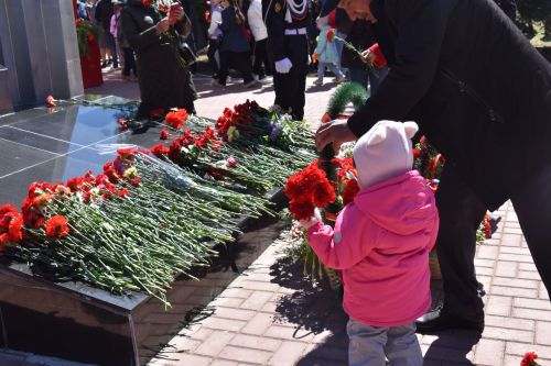 Митинг, посвященный 78 годовщине Победы