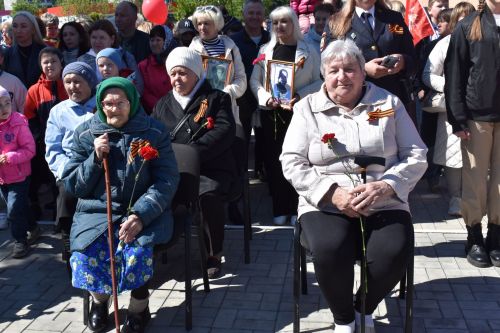 Митинг, посвященный 78 годовщине Победы