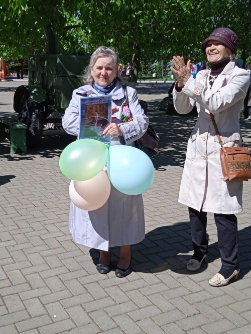 Митинг, посвященный 78 годовщине Победы