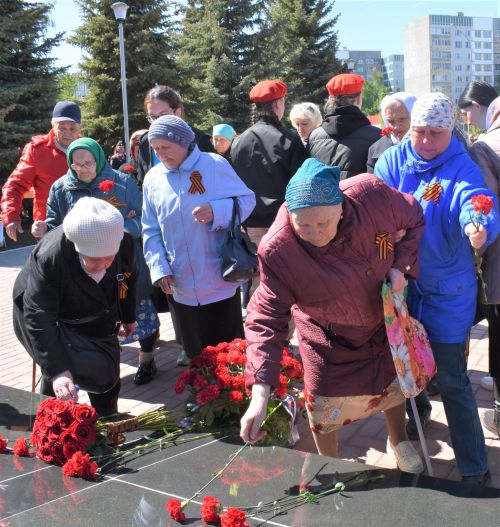 Митинг, посвященный 78 годовщине Победы