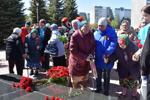 Митинг, посвященный 78 годовщине Победы