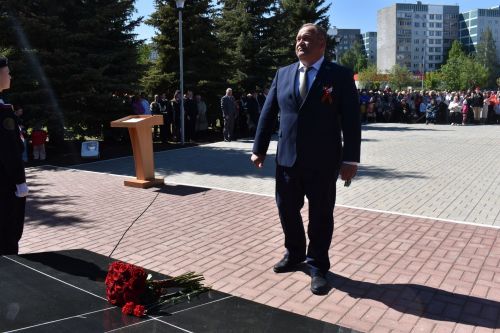 Митинг, посвященный 78 годовщине Победы