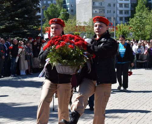 Митинг, посвященный 78 годовщине Победы
