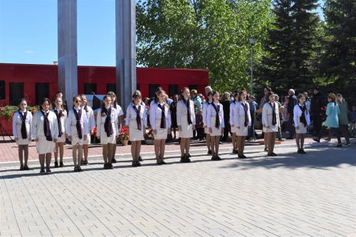 Митинг, посвященный 78 годовщине Победы