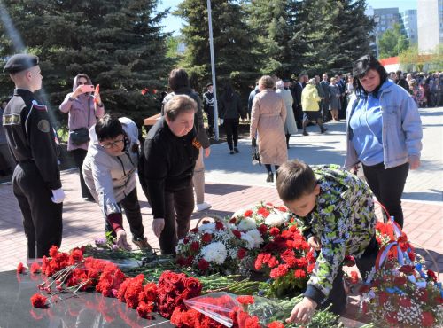 Митинг, посвященный 78 годовщине Победы