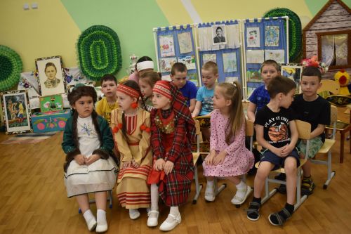 Праздник ко дню рождения татарского поэта в детском саду «Огонёк»