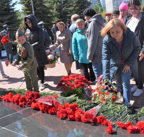 Митинг, посвященный 78 годовщине Победы