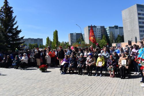Митинг, посвященный 78 годовщине Победы