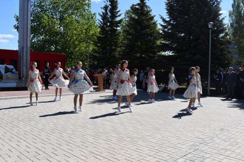 Митинг, посвященный 78 годовщине Победы