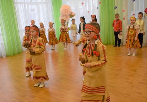 Праздник ко дню рождения татарского поэта в детском саду «Огонёк»