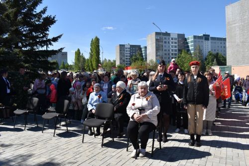 Митинг, посвященный 78 годовщине Победы