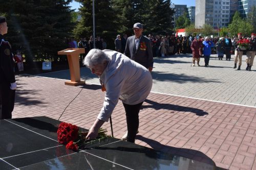 Митинг, посвященный 78 годовщине Победы