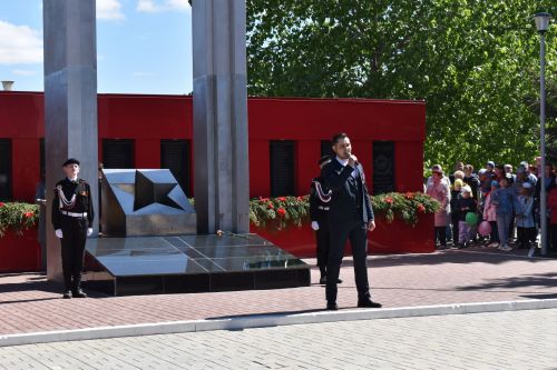 Митинг, посвященный 78 годовщине Победы