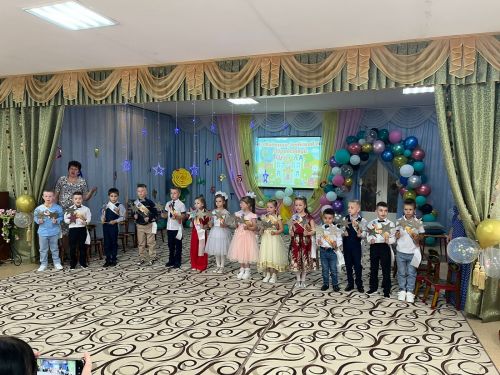 В детском саду «Айгуль» прошел выпускной