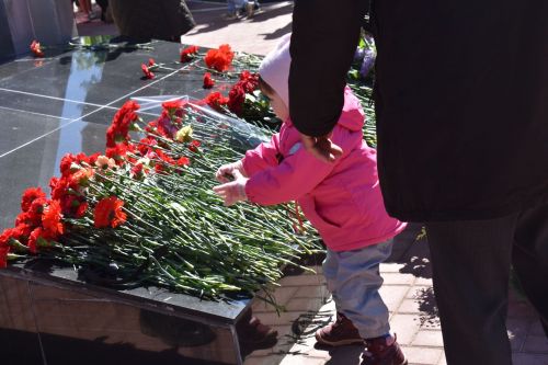 Митинг, посвященный 78 годовщине Победы