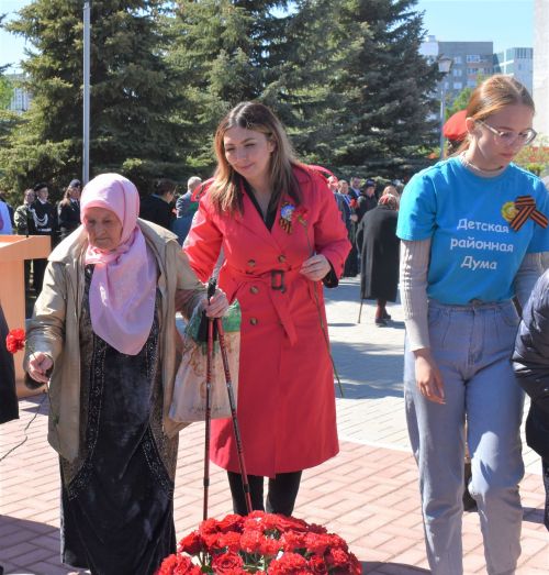 Митинг, посвященный 78 годовщине Победы