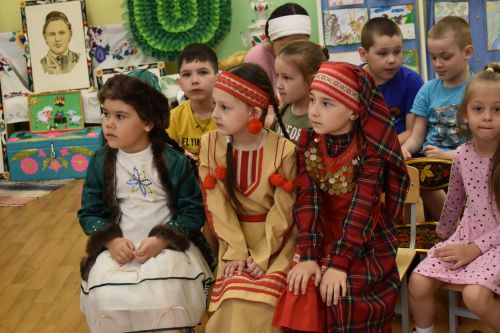 Праздник ко дню рождения татарского поэта в детском саду «Огонёк»
