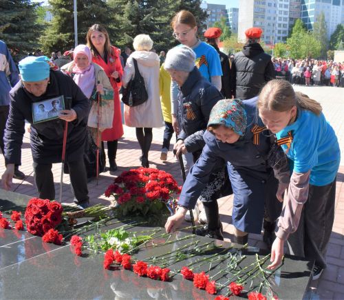 Митинг, посвященный 78 годовщине Победы