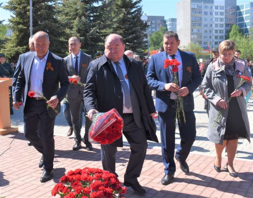 Митинг, посвященный 78 годовщине Победы