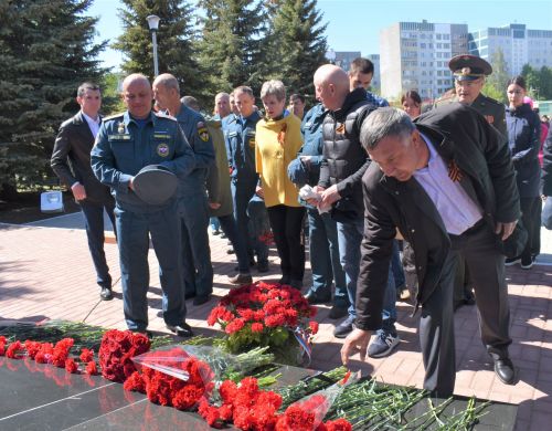 Митинг, посвященный 78 годовщине Победы