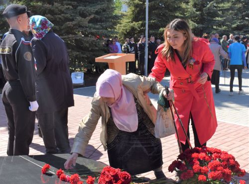 Митинг, посвященный 78 годовщине Победы